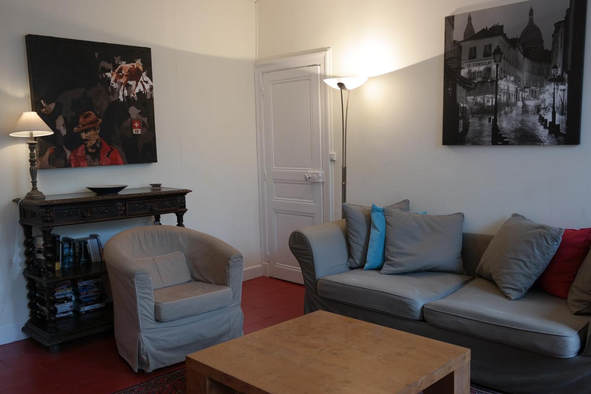 Penthouse Apartment Overlooking Place Carnot Carcassonne Exteriör bild